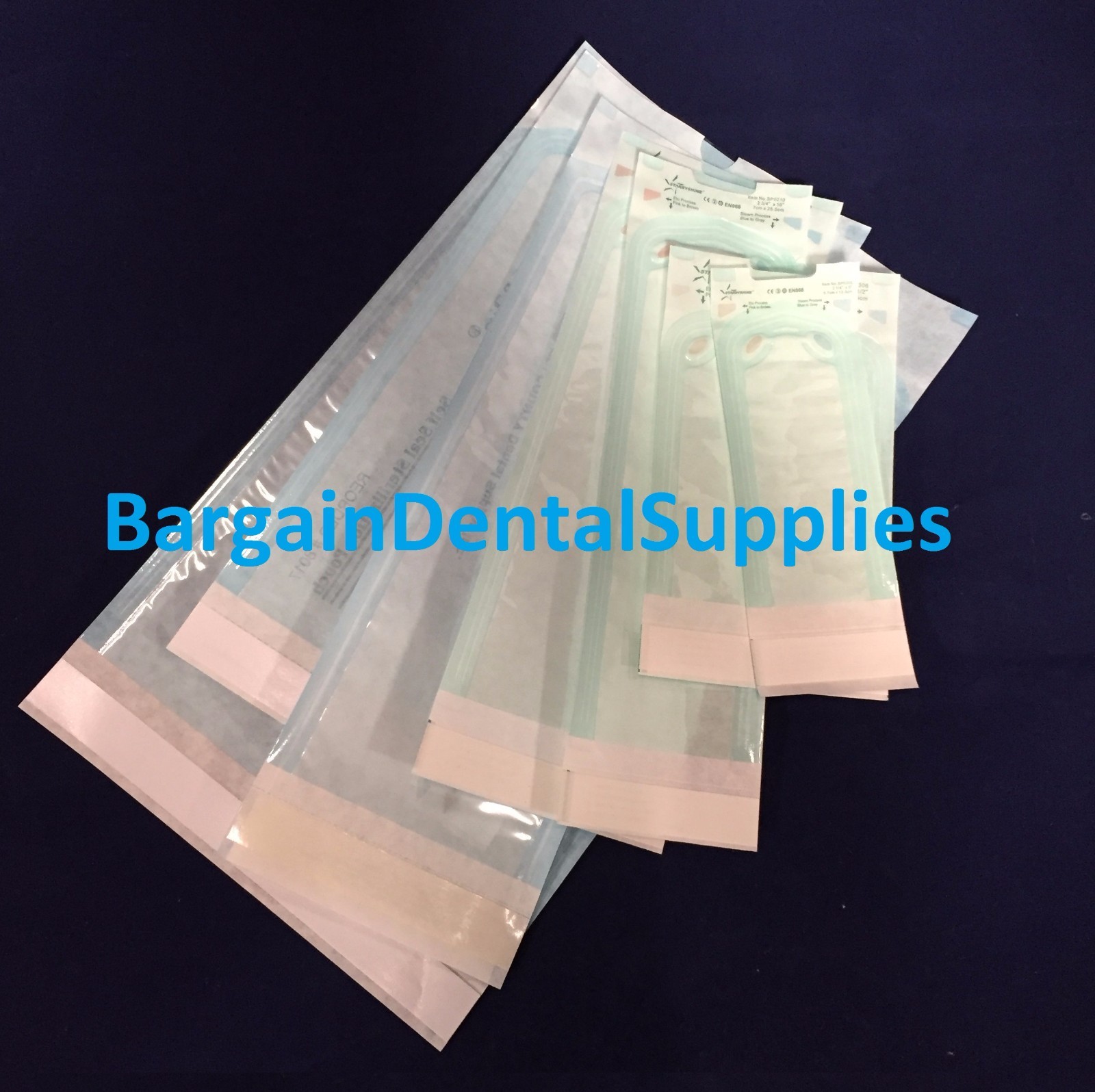 9600 Pcs Self-Sealing Sterilization Pouch QUATRO Indicators 3.5″x 6.5″