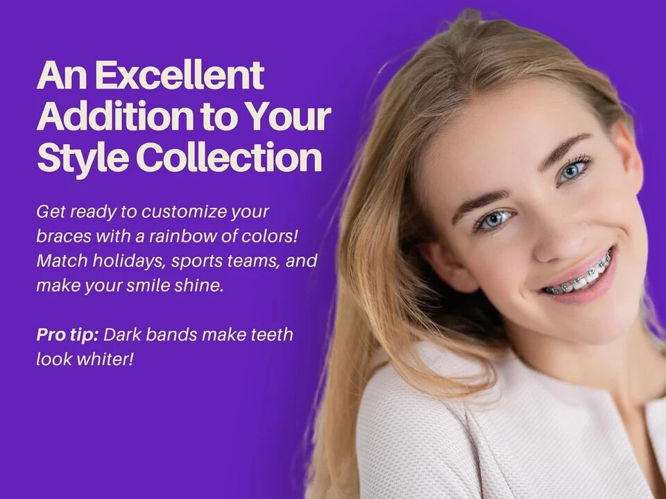 Ligas para Brackets Ortodoncia Dental braces color changing kit orthodontic…