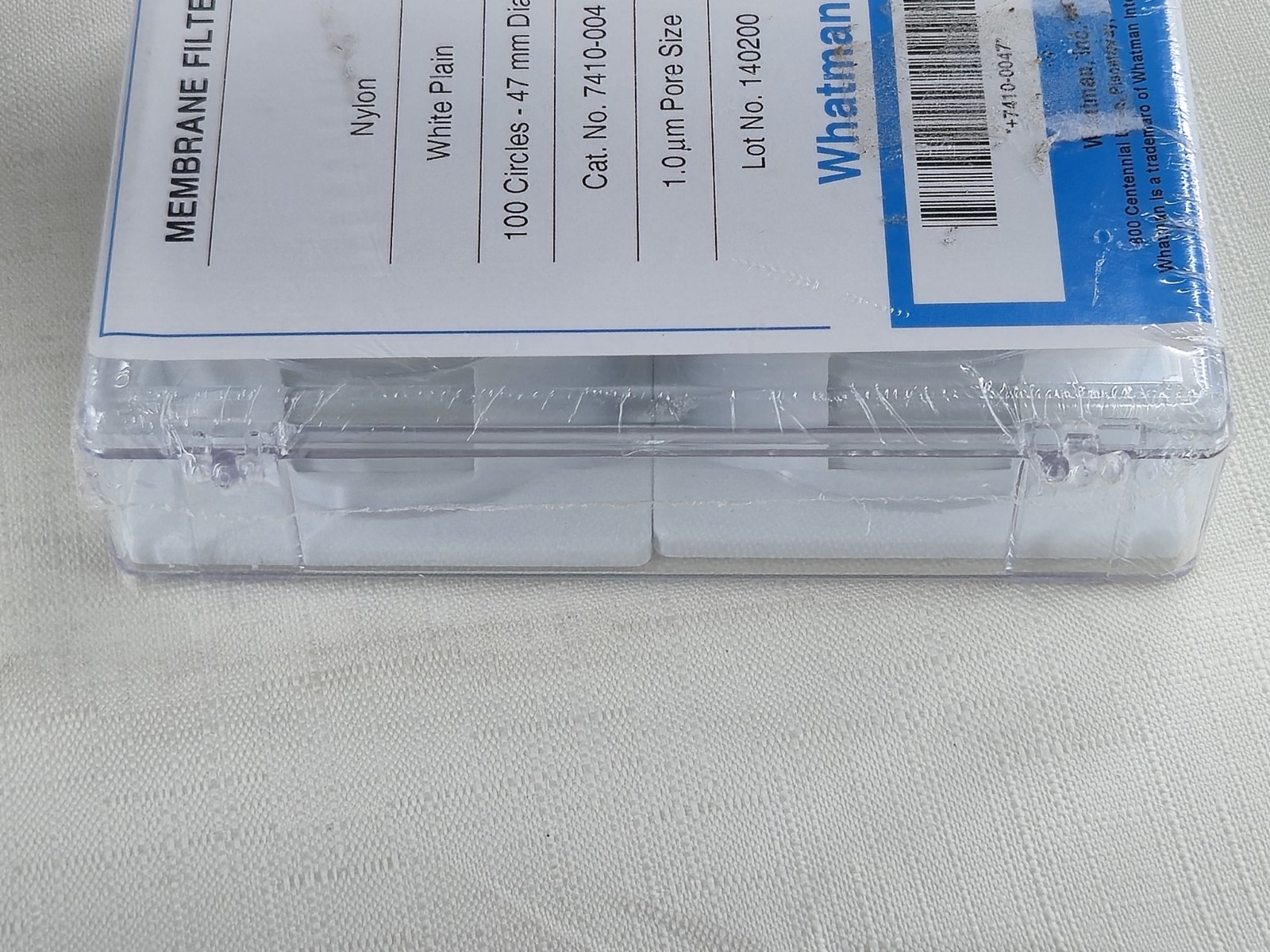 WHATMAN 7410-004 NYLON MEMBRANE CIRCLE, 1.0 um PORE SIZE, 47MM 100 Circles