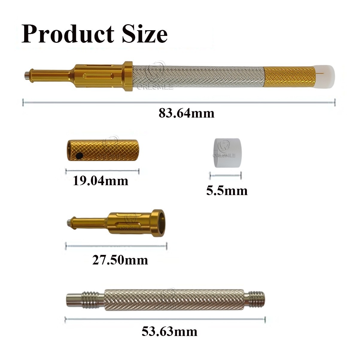 1/2/5/10pcs locator Core tools dental Universal 4-In-1 Core Tool