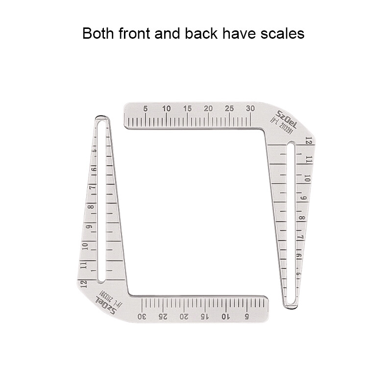 Dental Implant Surgery Planting Positioning Guide Angle Ruler S/L+4*Parallel Pin