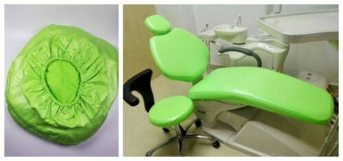 1Set Dental Unit Chair Cover Sleeves Protector Waterproof PU Leather Washable