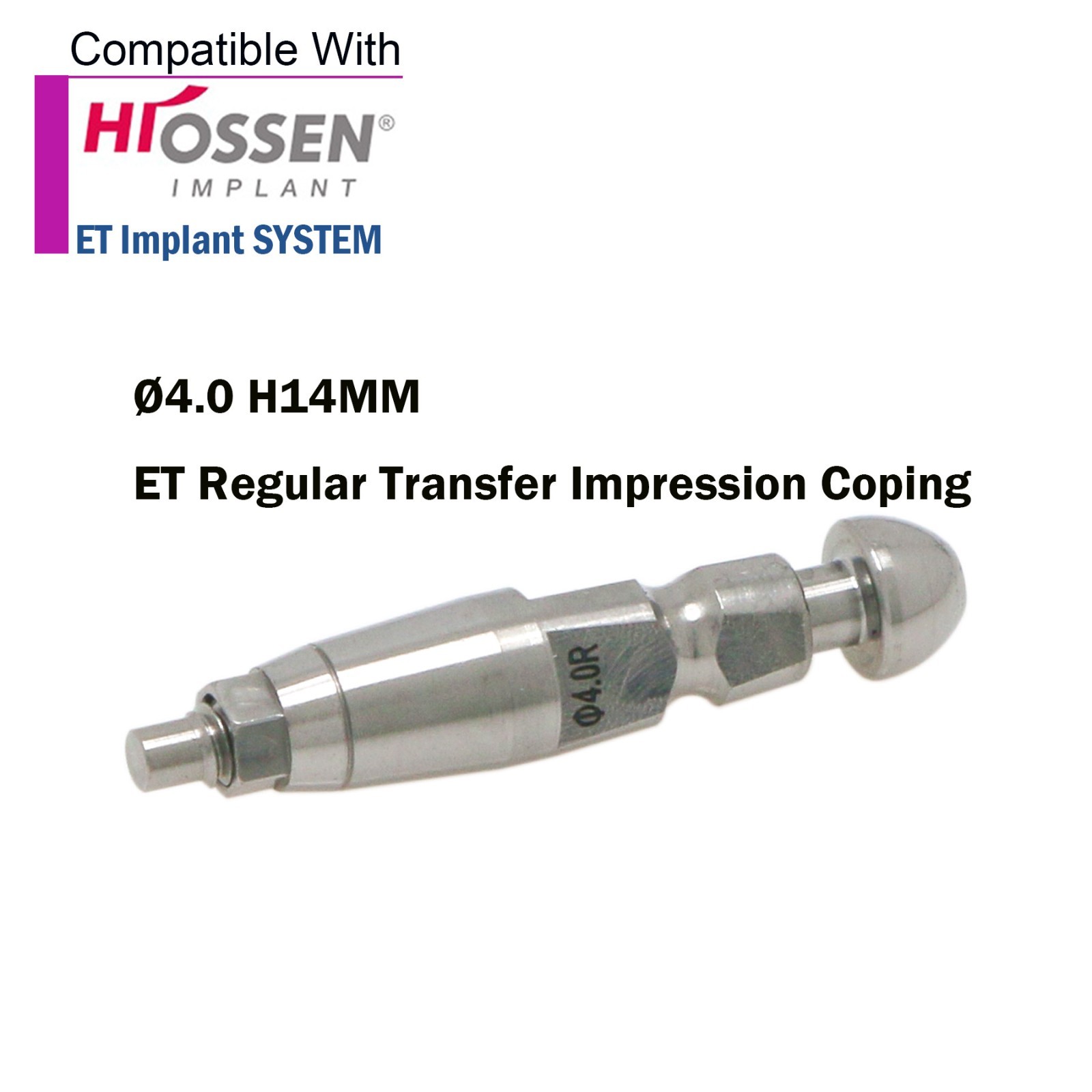 US Implant Impression Coping Closed Tray Transfer Compatible Osstem Hiossen M/R
