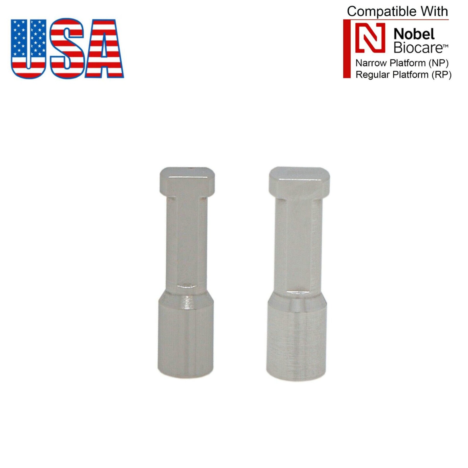 US Dental Lab Analog fits ITI Straumann/Hiossen Osstem/Nobel Biocare Implant