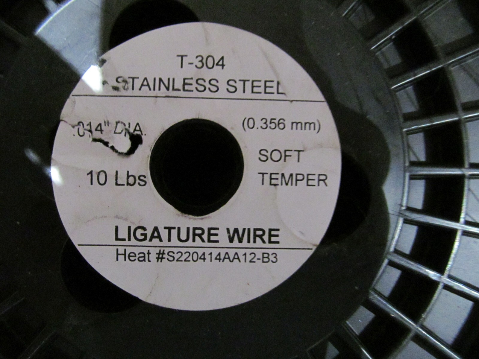 NEW 10 LBS T-304 SS ORTHO LIGATURE WIRE .014″ DIA 0.356MM SOFT TEMPER