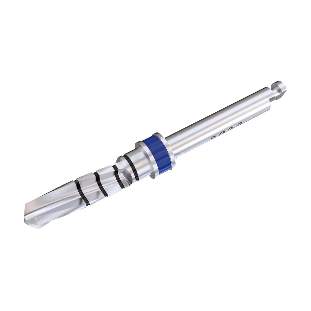 1x Dental DSI Surgical Short Cylindrical Drill For Implant Socket Cutting