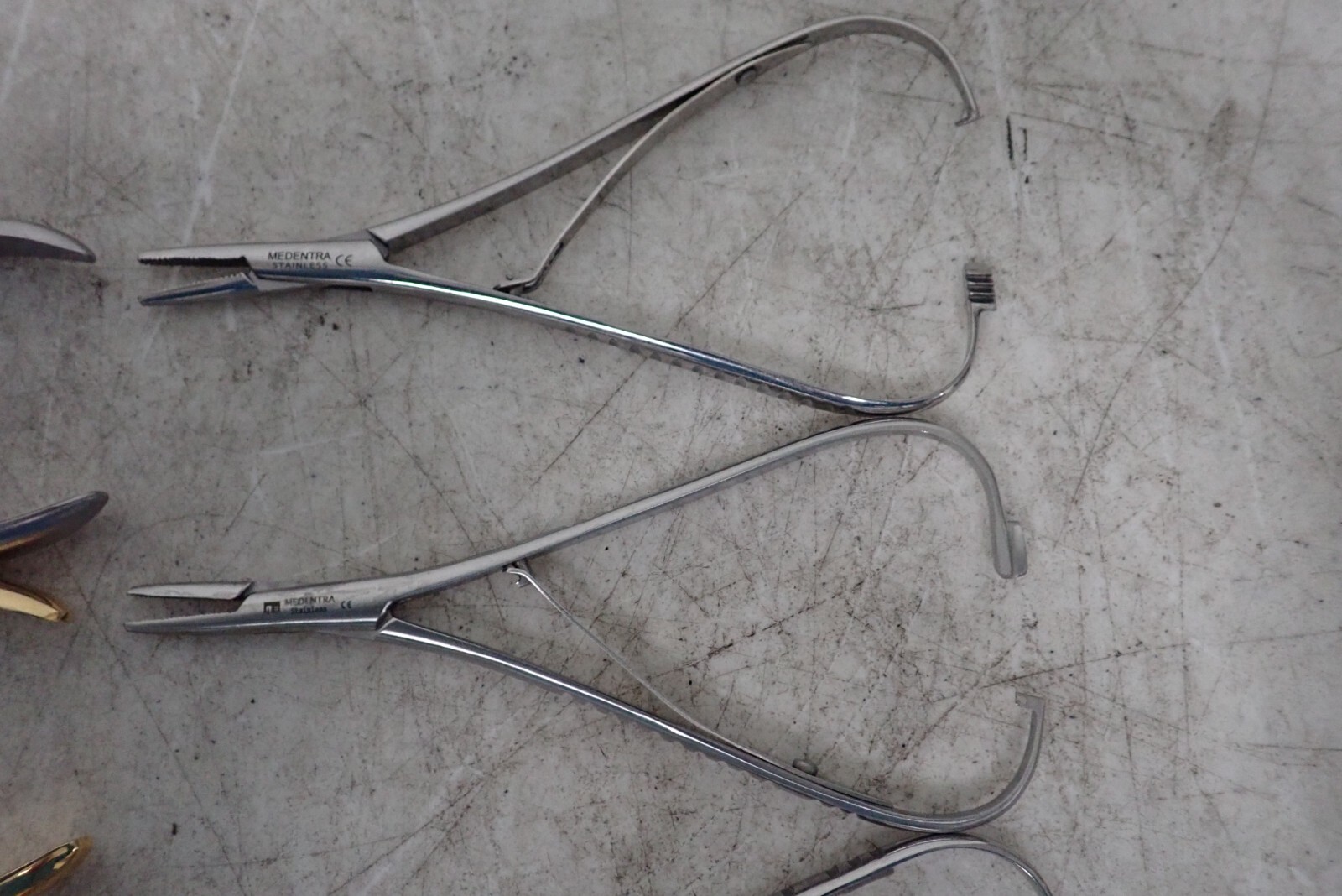 Lot of 8 Medentra Dental Instruments Pliers