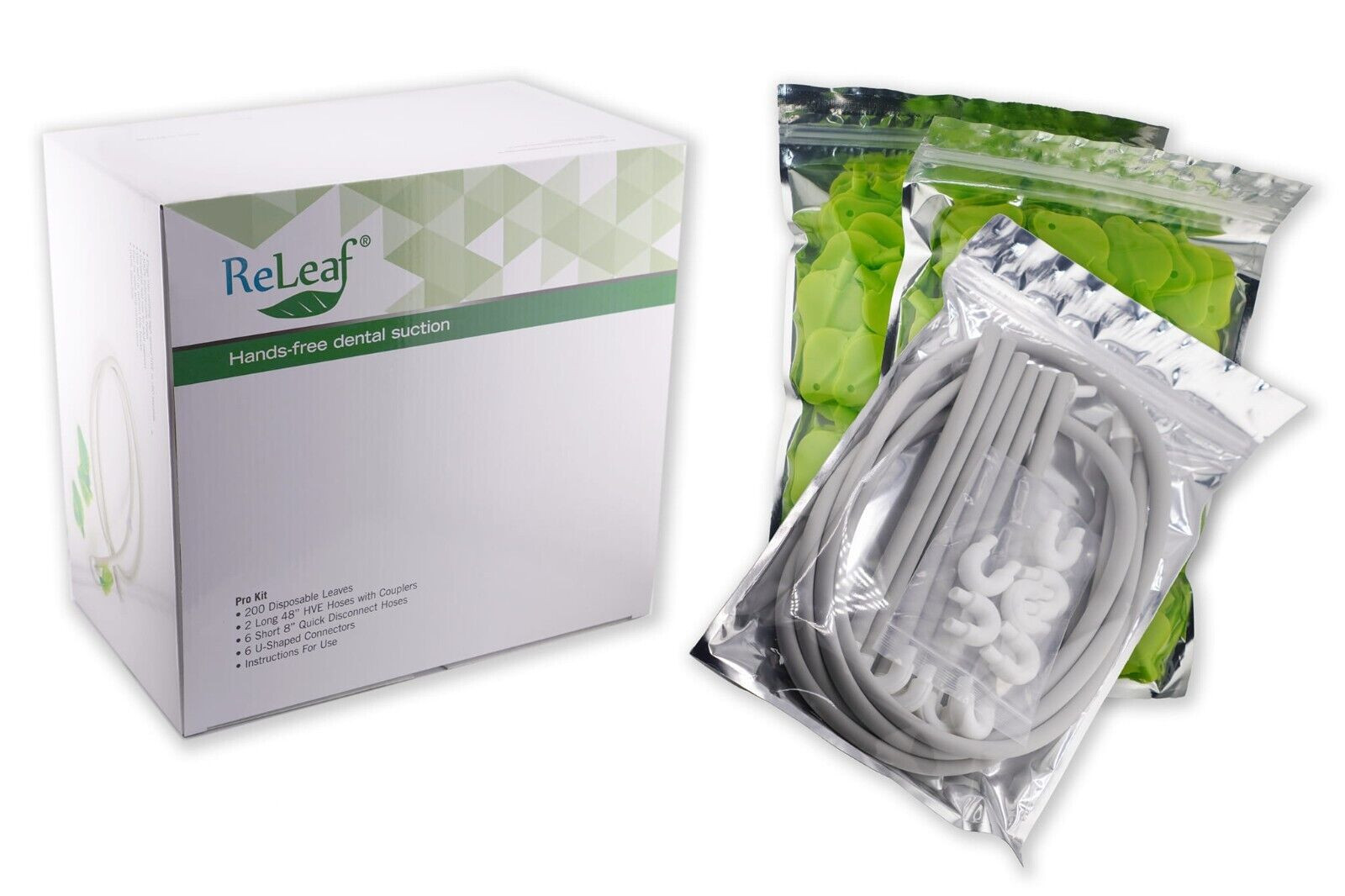 Kulzer Ivory PRO Kit ReLeaf HVE Hands free suction System to minimize Aerosol