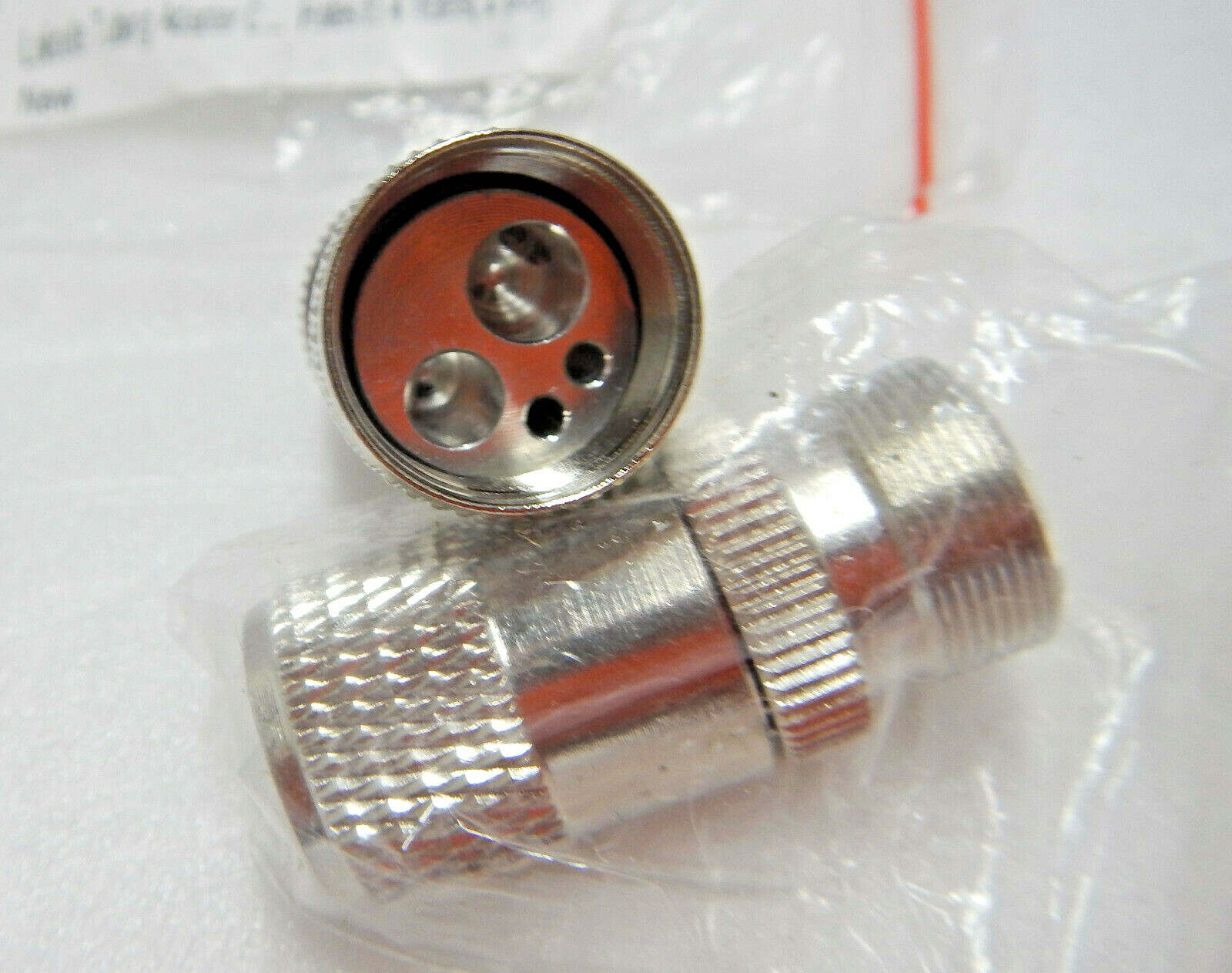 (2 Pcs) Dental Tubing Converter Adapter From 2 Hole Tubing for 4 Hole Handpiece