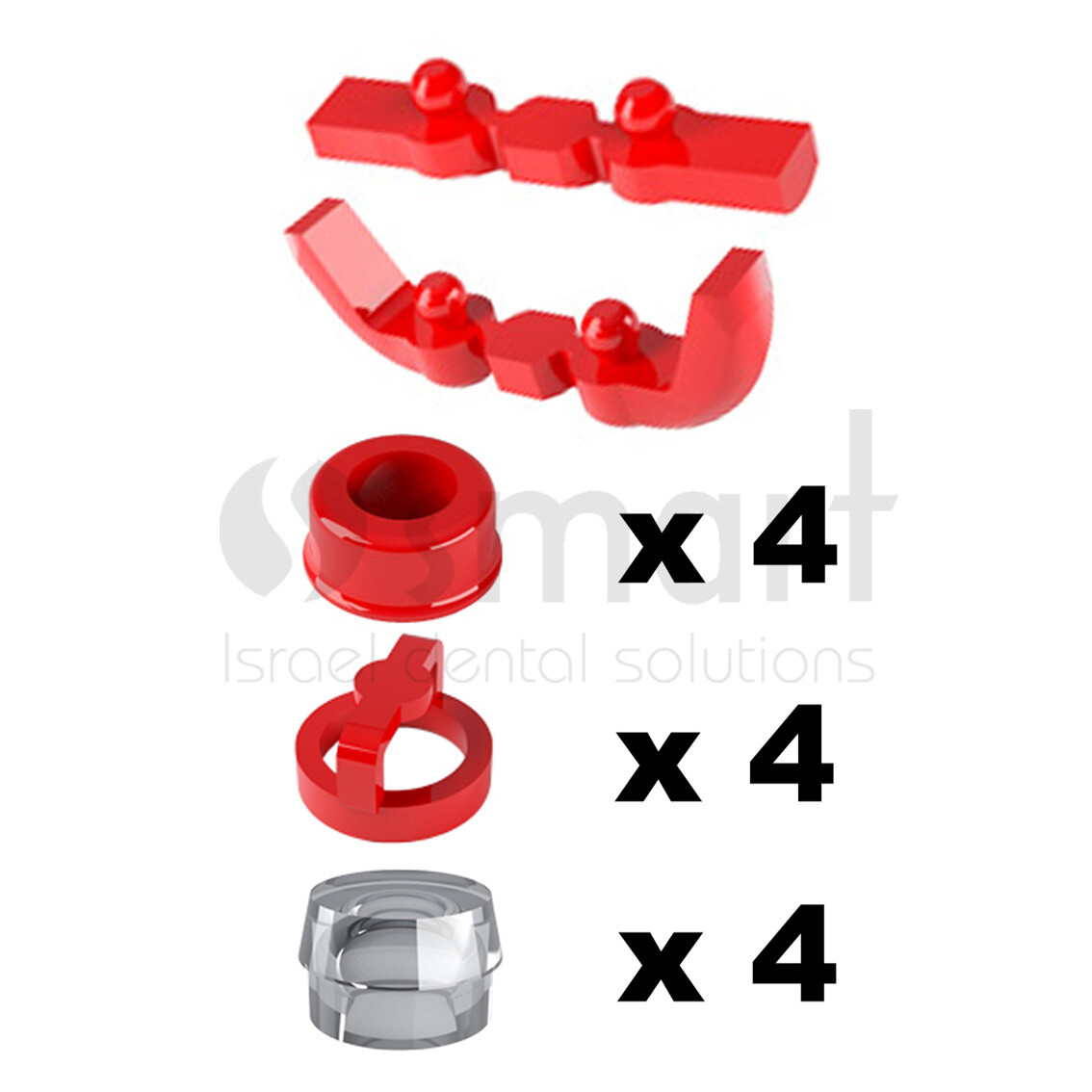 Rhein83 OT cap mono frame micro ball attachment castable bar Overdenture 099BSM