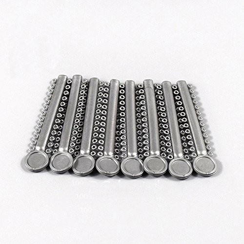 Angzhili Dental Ligature Ties for 1040 Count (Pack of 1), Gray