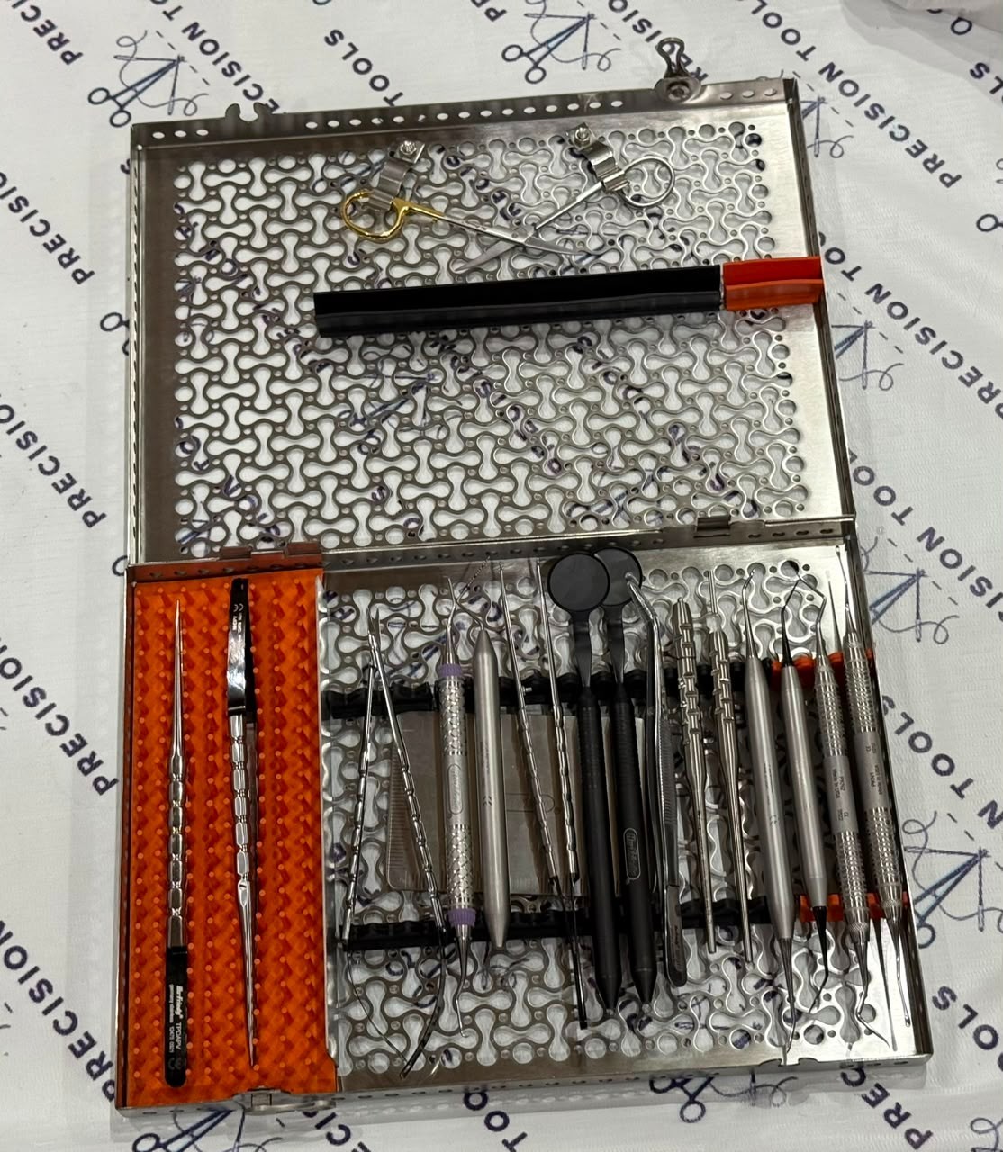 Hu-Friedy Tunneled Coronally Advanced Flap Kit Periodontal 18 PCS with Cassette
