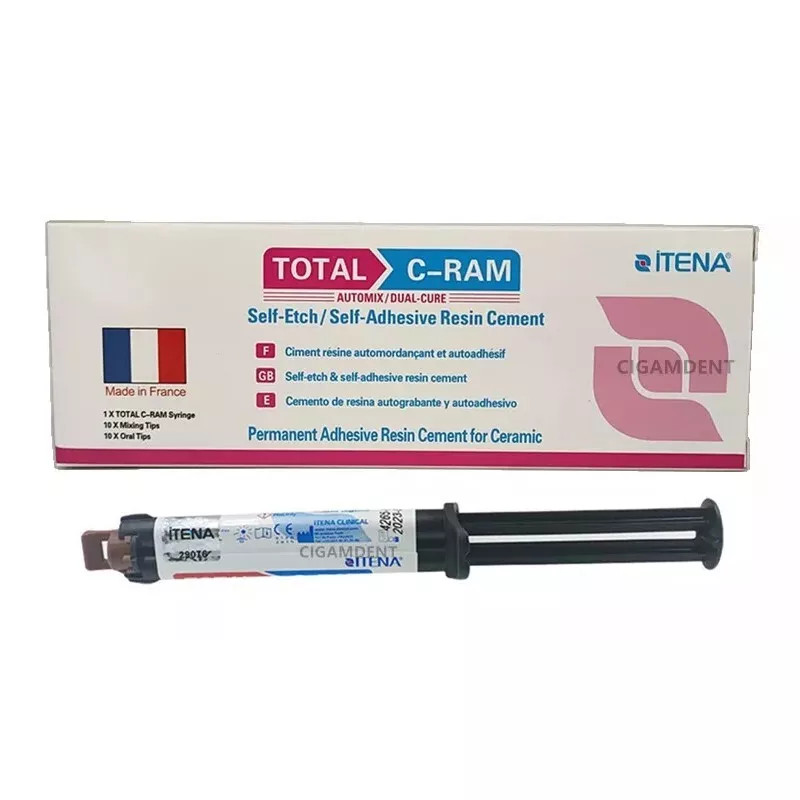 ITENA Total C-Ram Self Adhesive Dental Resin for All Ceramic Zirconium Free Ship