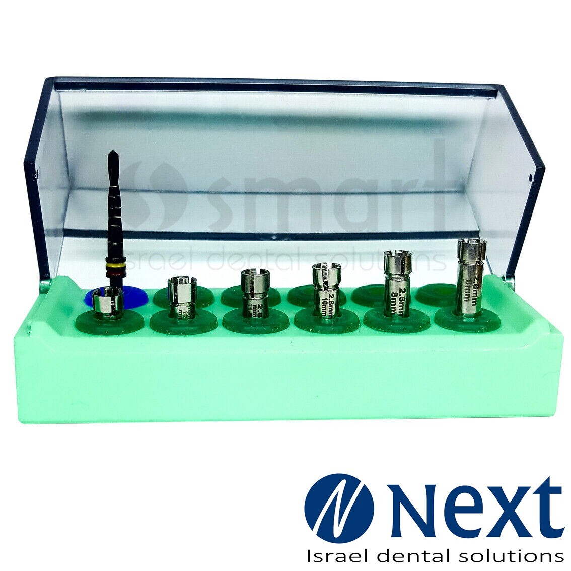 lot x 6 Drill Stopper Surgical conical Drill 2.8m autoclave box