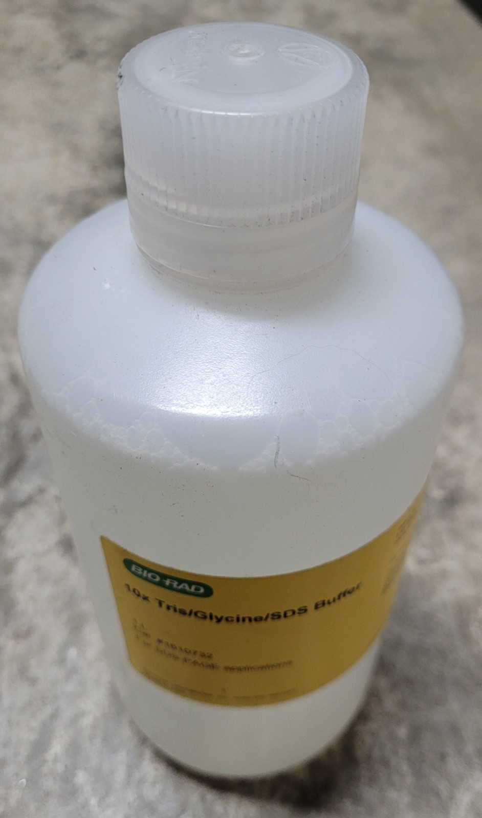 Bio Rad 10x Tris/Glycine/SDS TBS Buffer- 1L Bottle- LOT OF 3 Different Bottles
