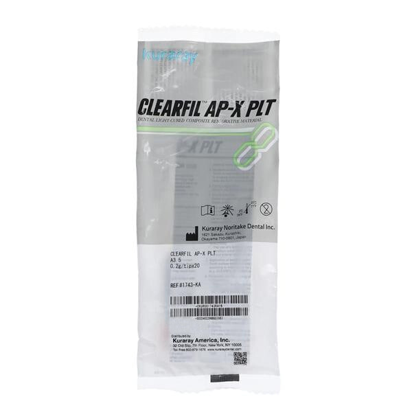 Kuraray 1743KA Clearfil AP-X PLT Dental Composite Compules A3.5 20/Pk 0.20 Gm