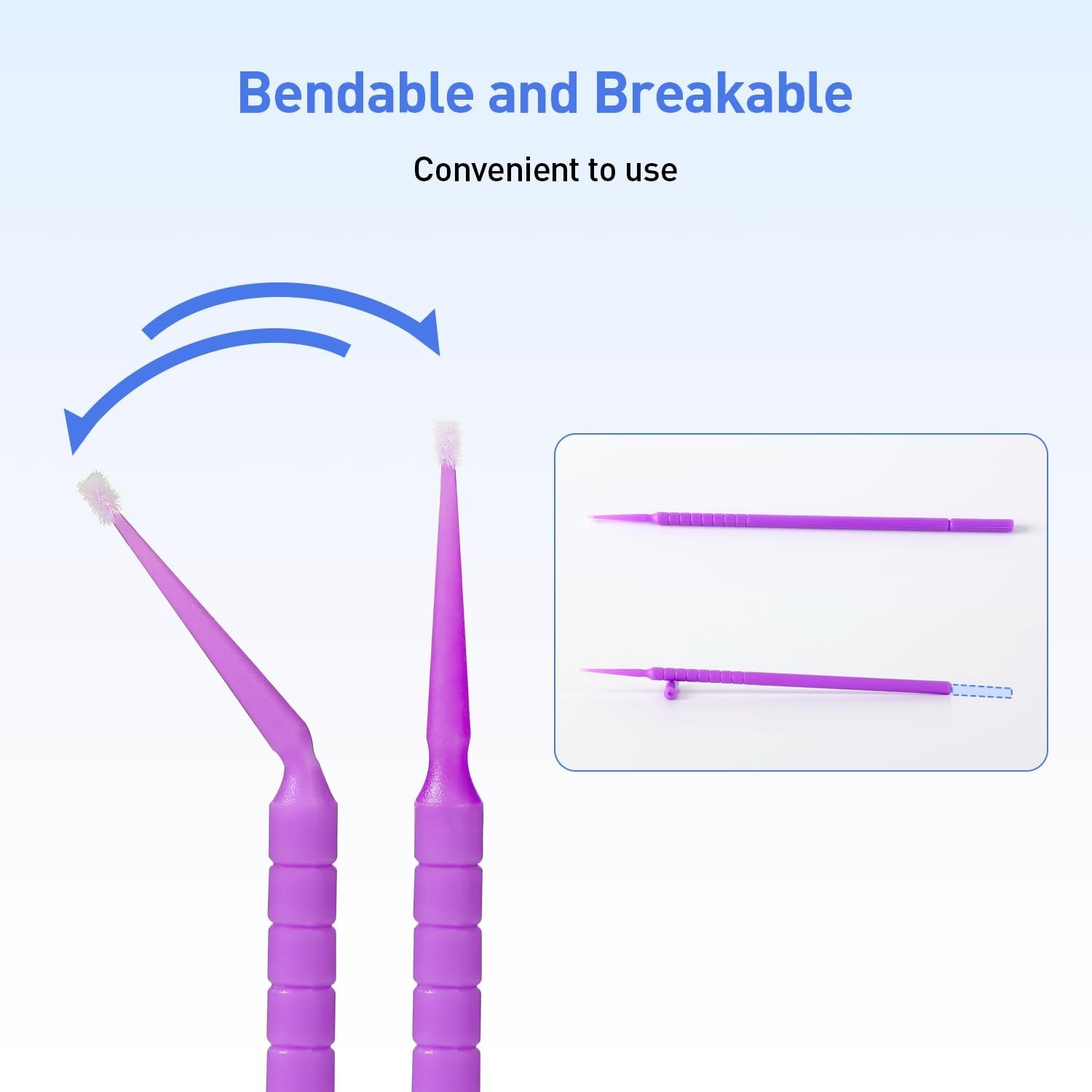 2000pcs Dental Micro Applicators Brushes – Superfine Swabs