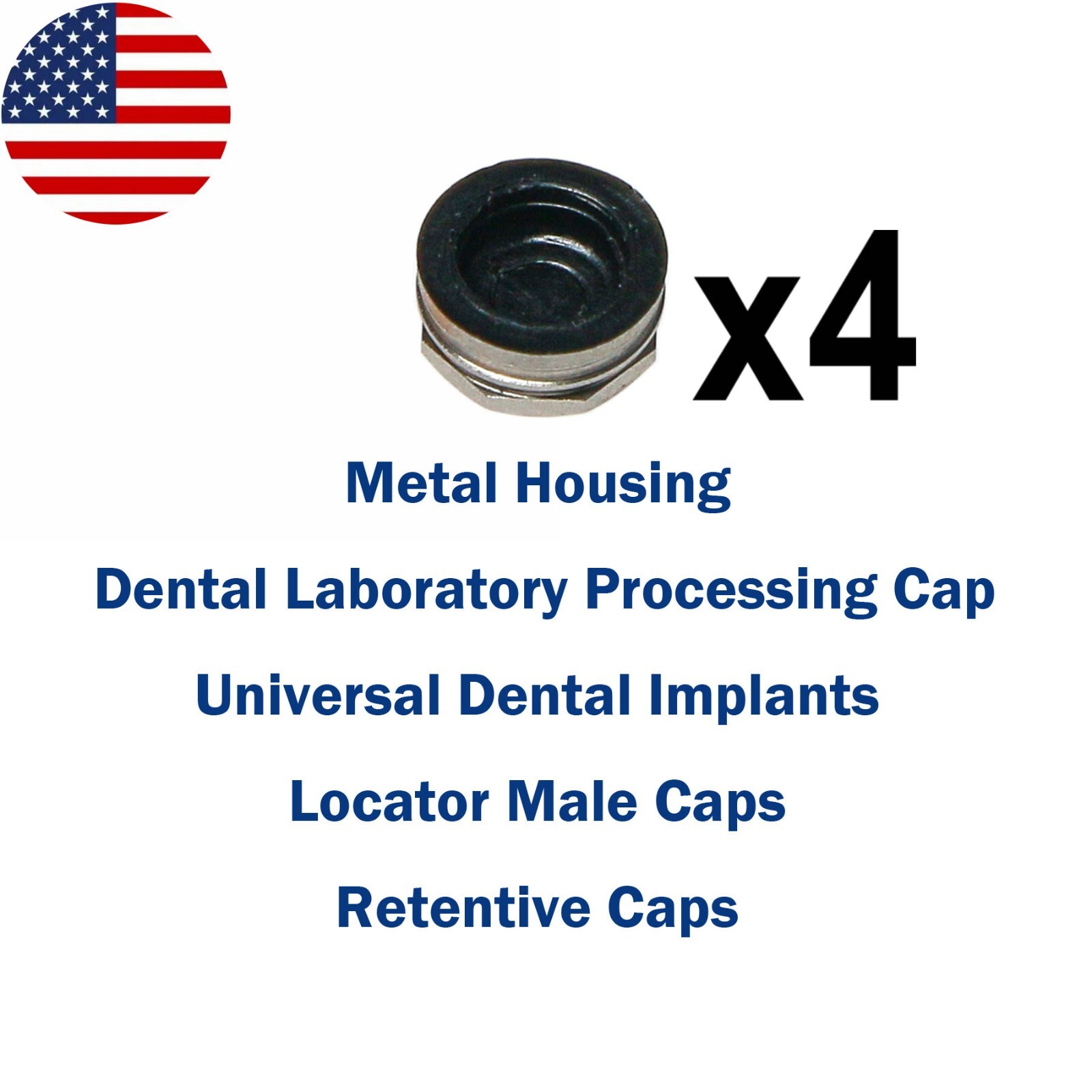 US Locator Attachment Abutment Regular for Hiossen ET Osstem TS Implants 1-7mm