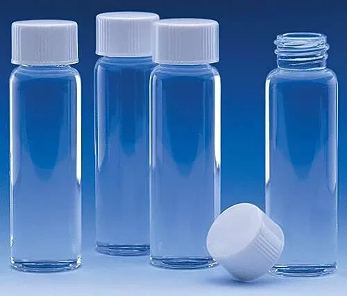 1Dram 5ml Glass Vial Or Homeopathy Bottles 144 pcs sample storage vials with Scr