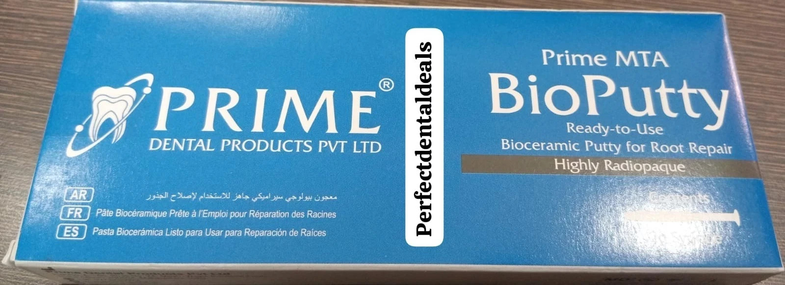 PRIME DENTAL MTA Bioceramic RCT Sealer 3 gm Syringe with 15 Tip FRESH (FREE SHIP