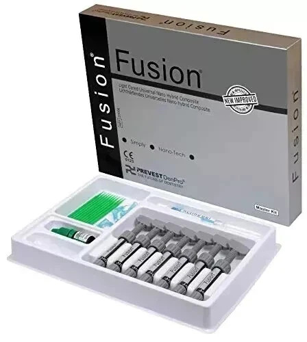 Universal Prevest Nano Hybrid Composite kit Fusion 7 X 4 GMS DENTAL