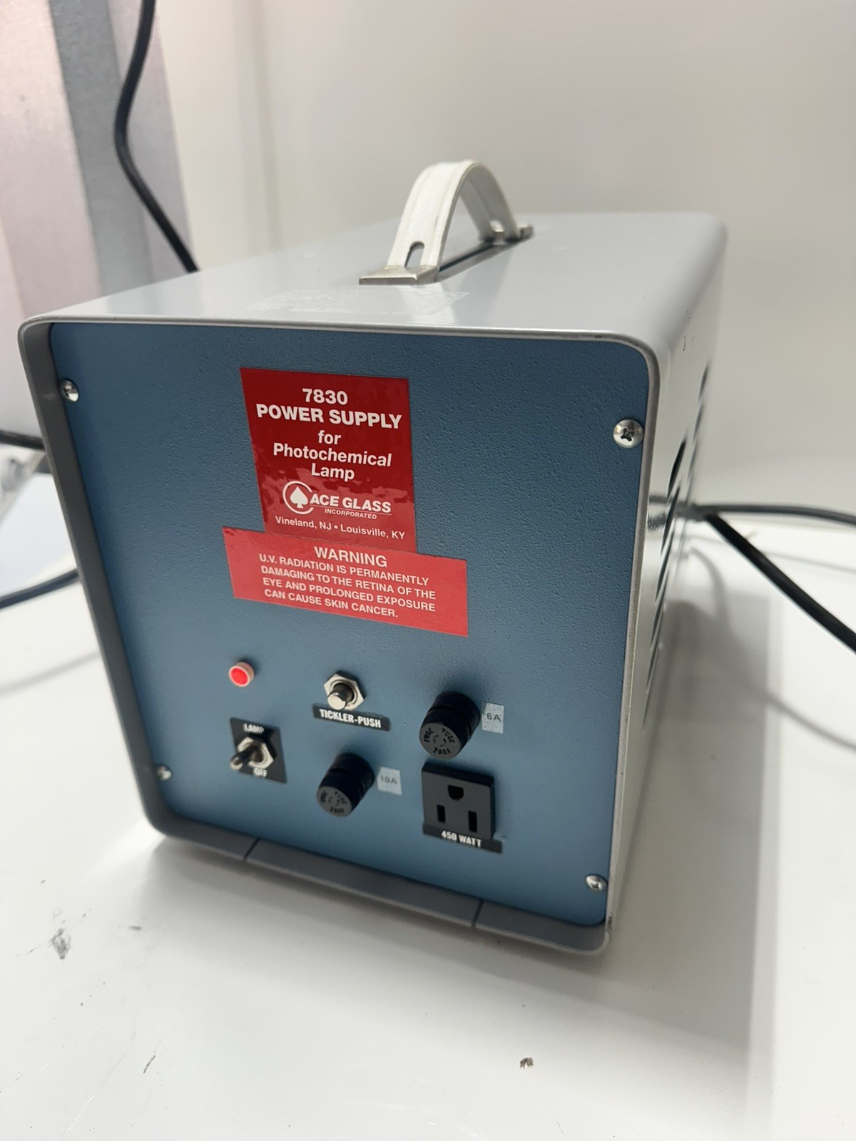 Ace Glass 7830 Power Supply 450W, Photochemical