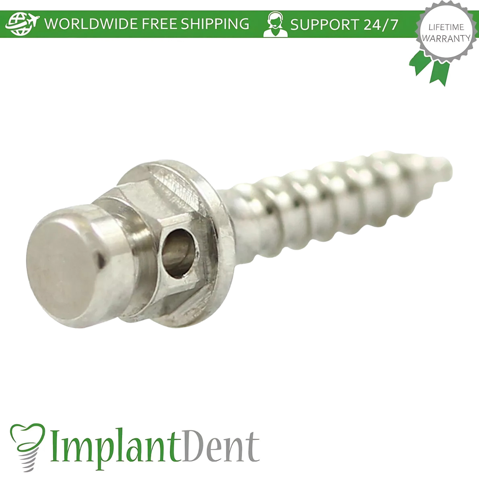 1x Dental Mini-Screw Temp Anchorage Self Drilling Titanium TADs 1.5mm