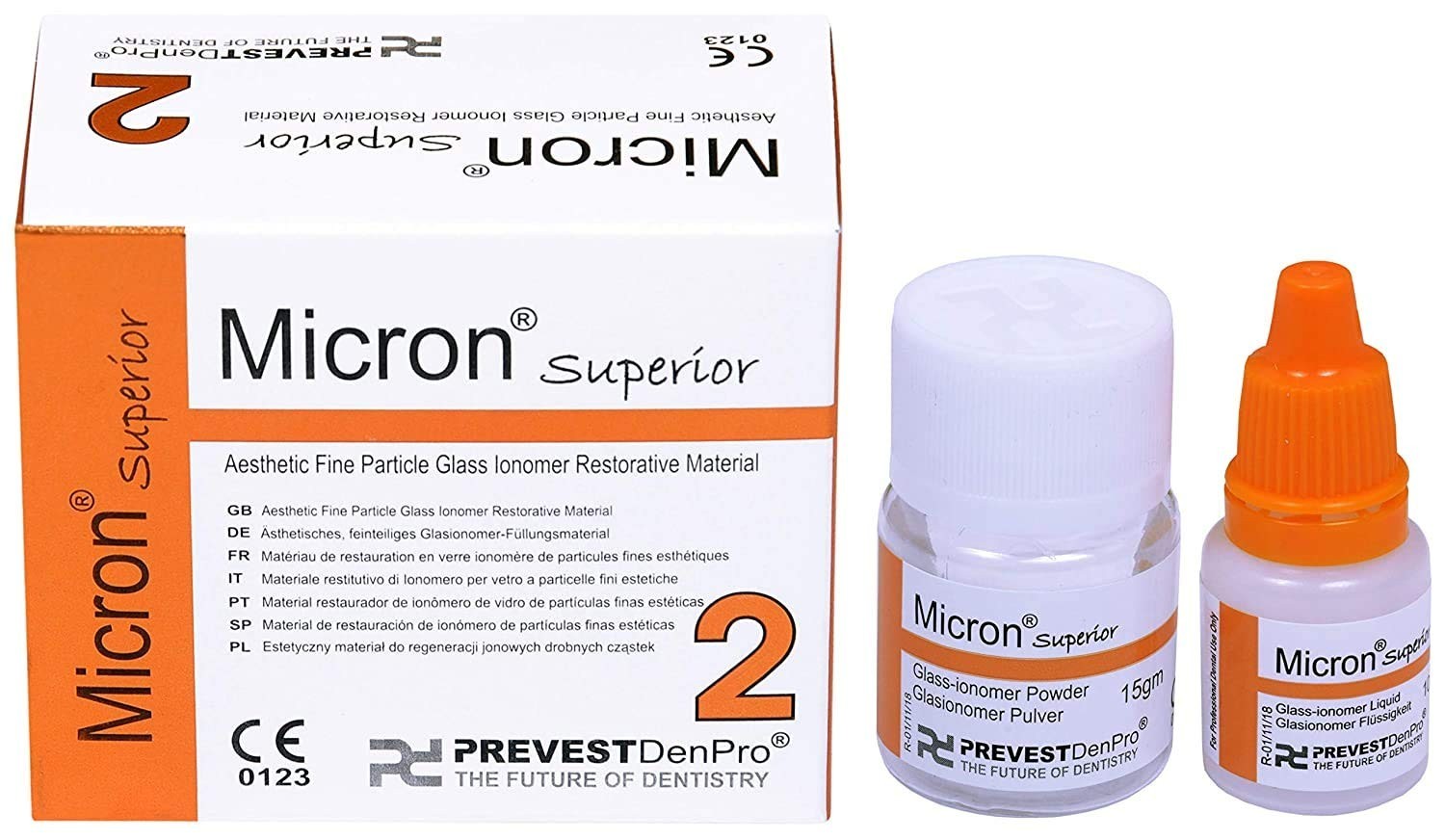 Glass Ionomer Dental Restorative Cement Type 2 GIC as you see the picture