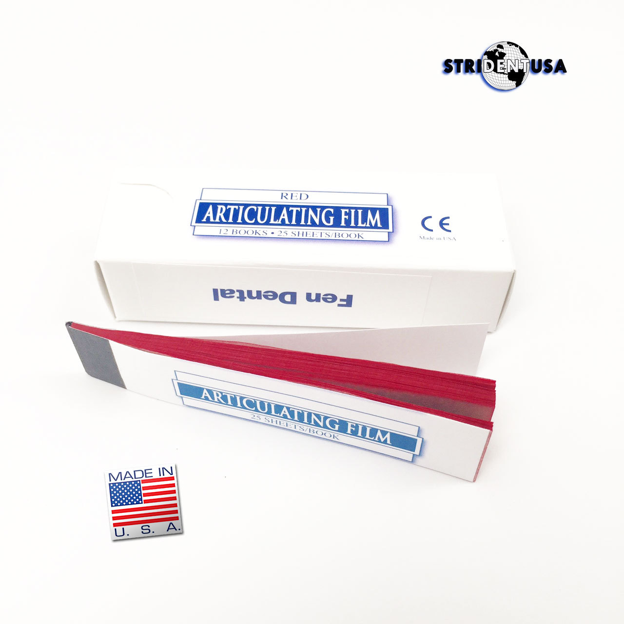 Articulating Film RED / RED 300 Sheets MADE IN USA