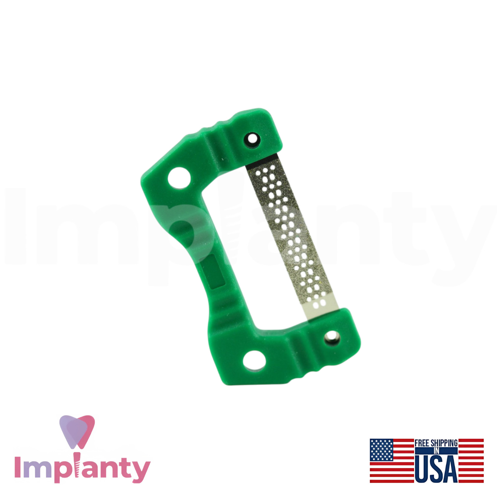 MDT Mini IPR Strips Set One Sided Diamond Coated Contouring Stainless Steel Tool