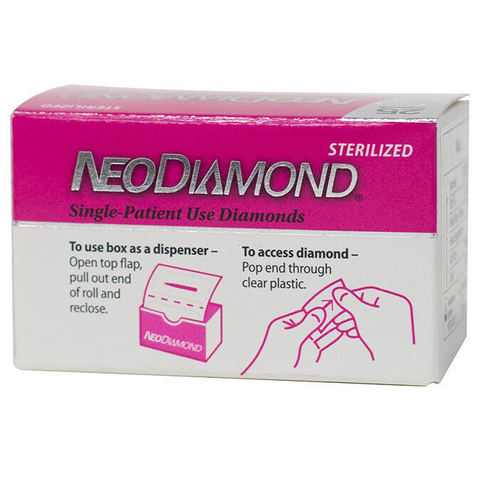 NeoDiamond Diamond Burs Flame Shape Coarse 1516.8C 25/PK – Microcopy