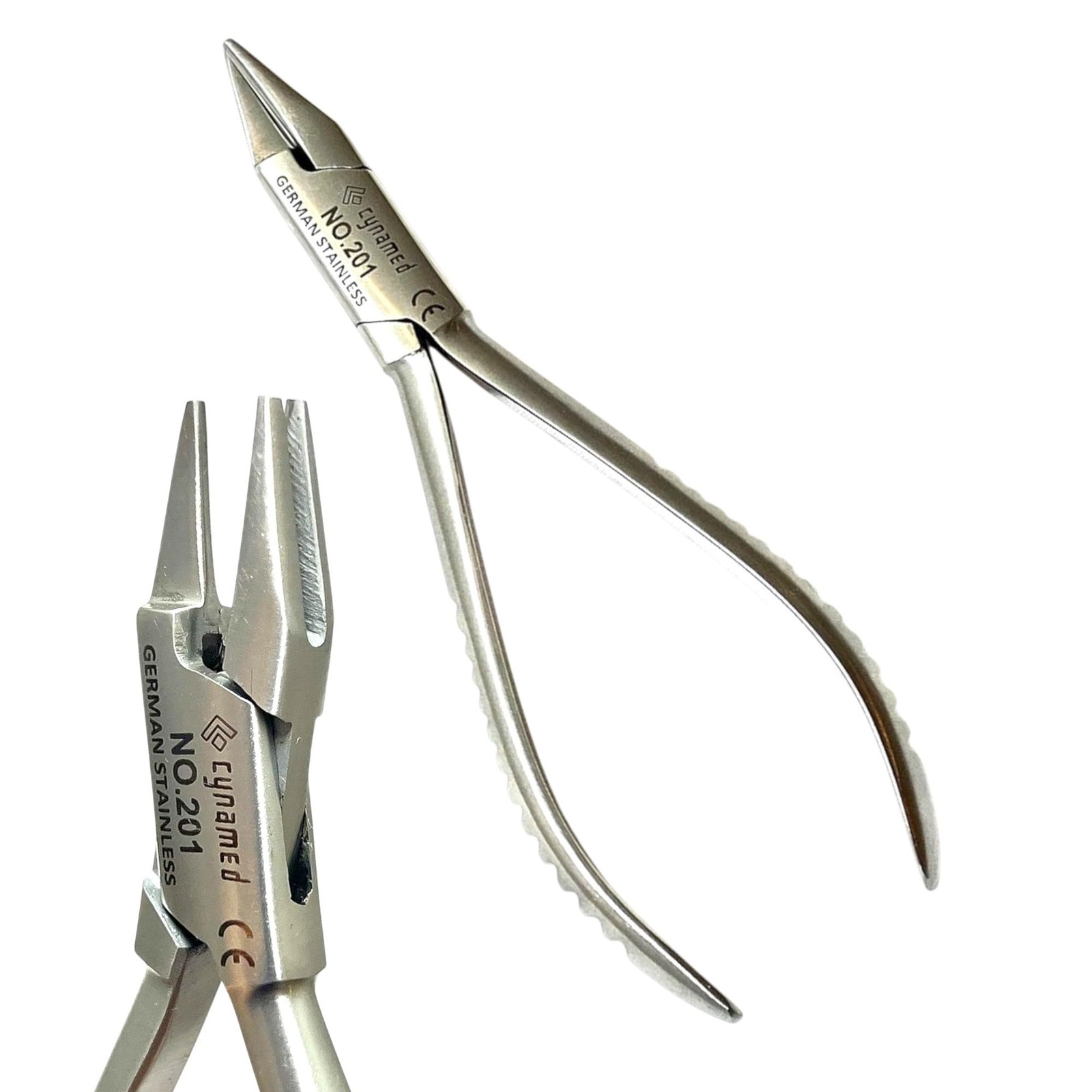 Premium German Stainless Orthodontic Aderer Plier 3 Prong Dental Wire Silver