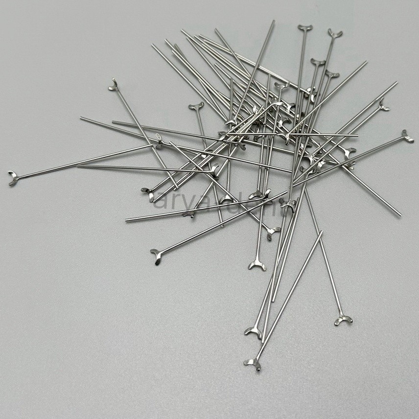 10pcs Dental Ortho Y-Type Retainer Clasp Oblique Clasps Bars Teeth Position Hold