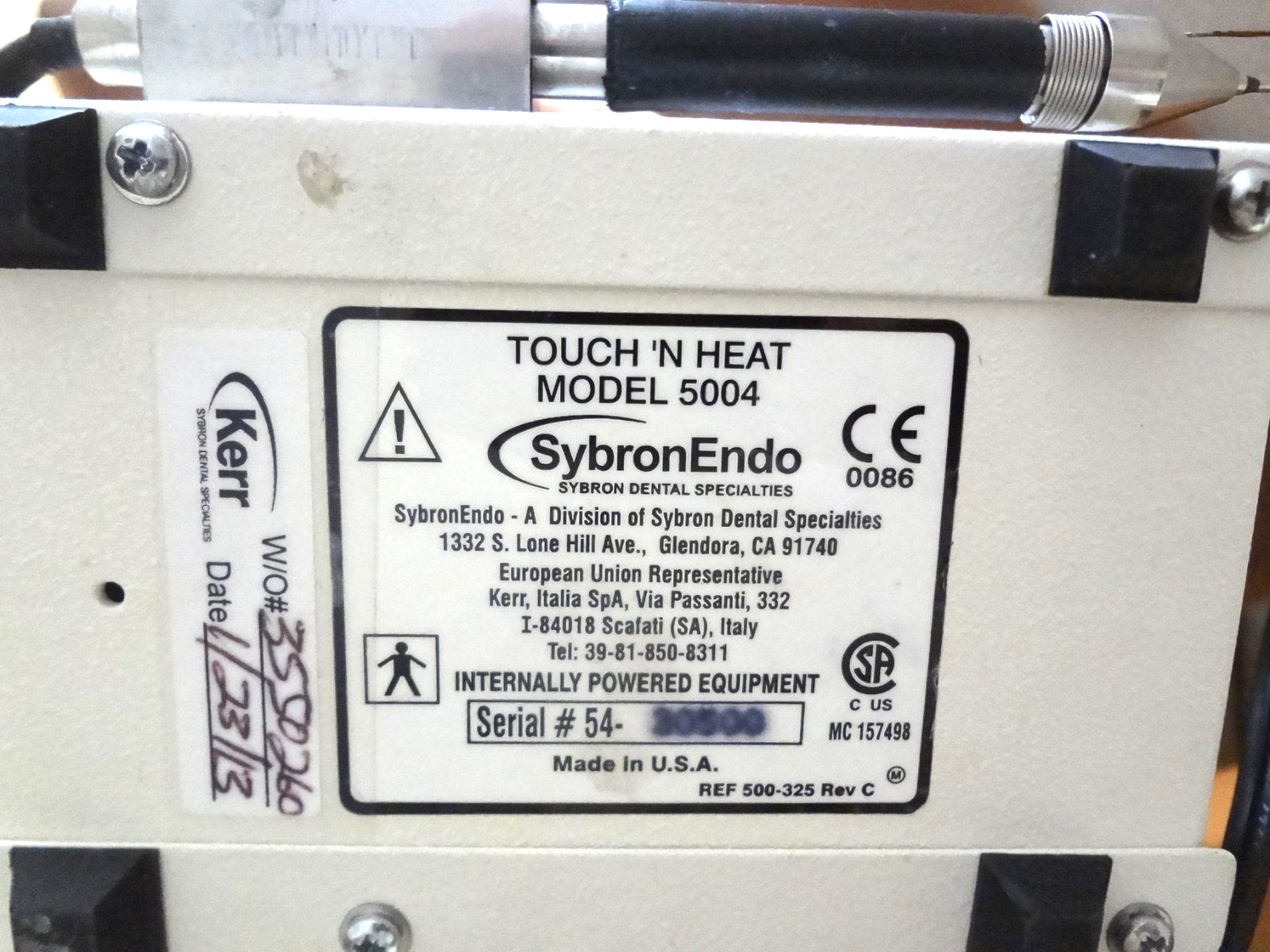 Kerr Endo Touch ‘N Heat 5004 – Untested