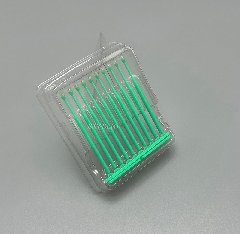 200pcs Dental Bonding Stick Adhesive Tip Applicator For Crown Porcelain Veneer