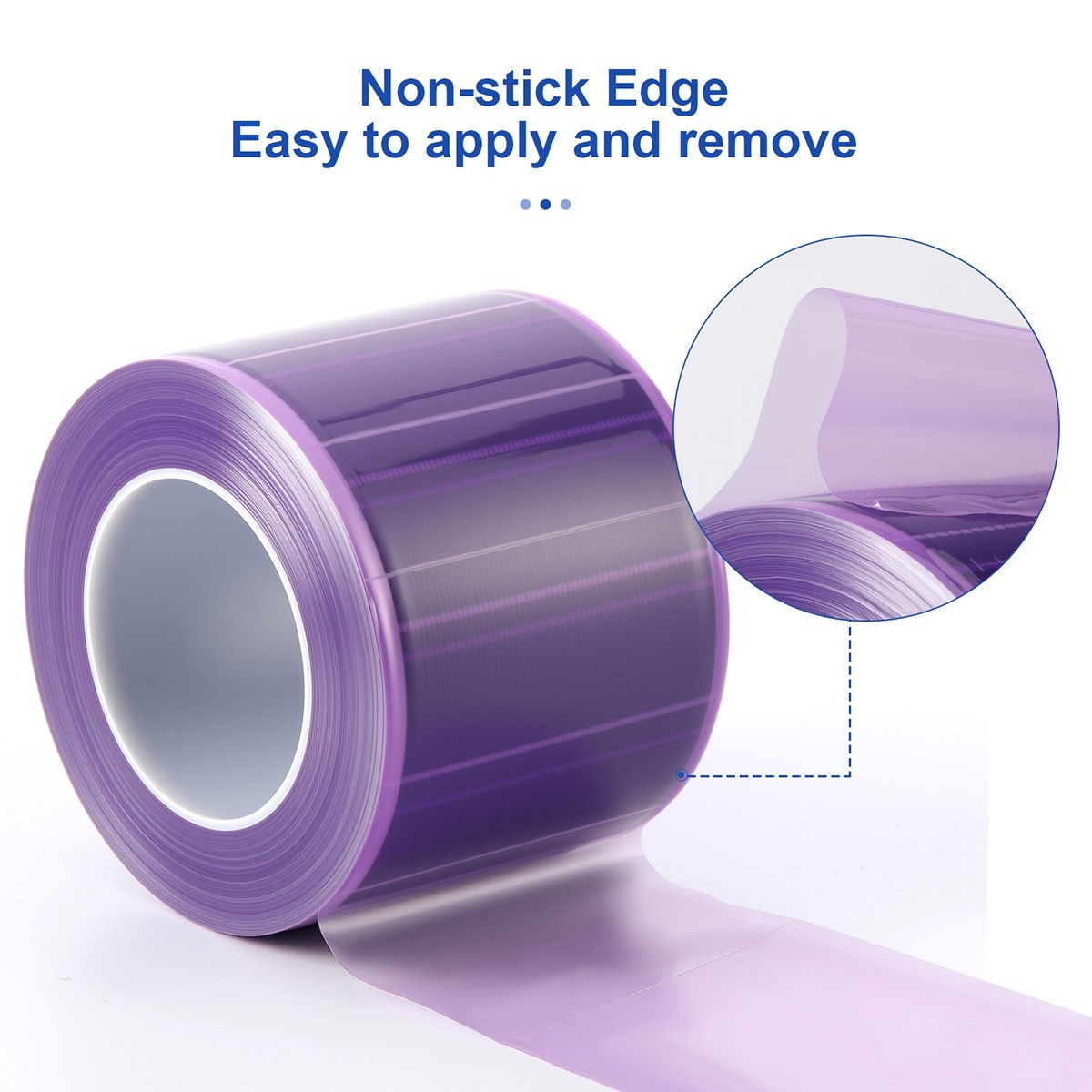 Dental Barrier Film Roll Tape Adhesive 1200 Sheets Size 4″ x 6″for Dental Tattoo
