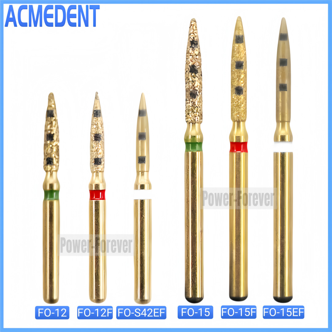 Dental BOPT FG Burs Vertical Diamond Biologically Oriented Preperation Technique
