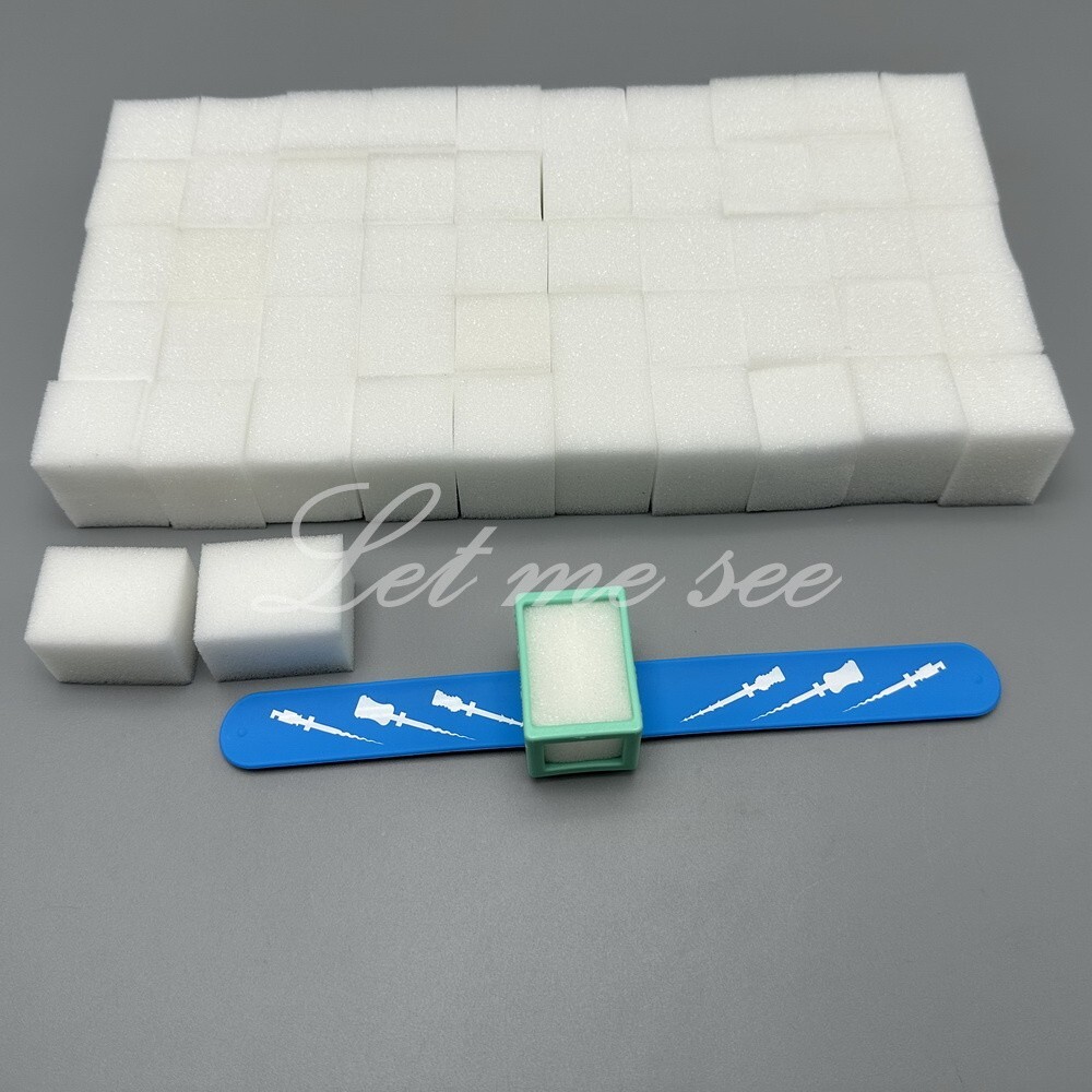 Dental Endo Root Canal Files Stand Holder Wrist Watch 135℃ Sterilize Sponge