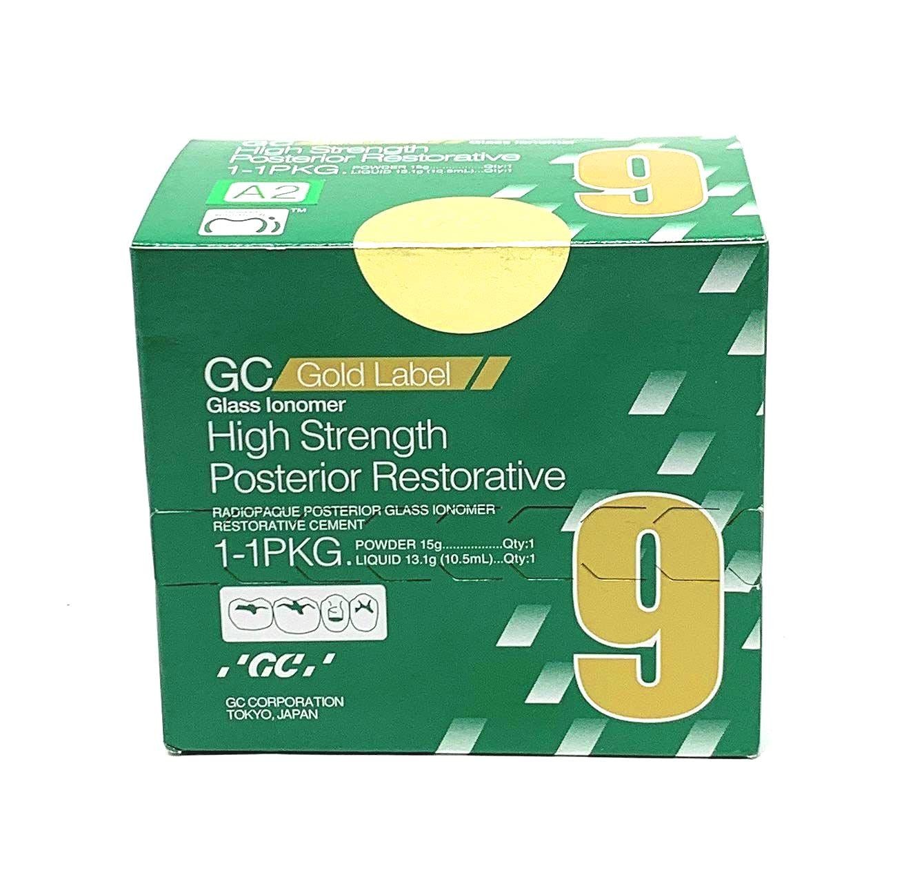 GC Fuji IX Gold Label 9 High Strength Big Pack Dental Radiopaque Posterior