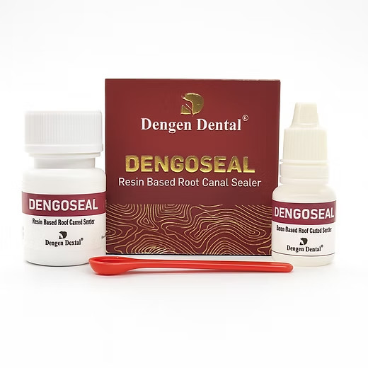 Dental DENGOSEAL Root Canal Obturation Cement – Powder 15gm Liquid 10ml