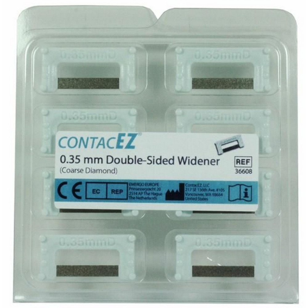 8pcs Dental ContacEZ Mint Widener 0.35mm Set