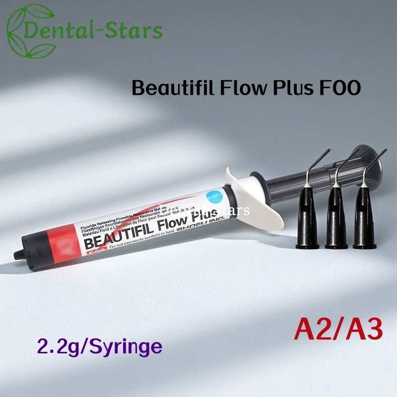 Beautifil Flow Plus Shofu Dental F00 Flowable Composite Resin A2/A3 Shade 2.2g