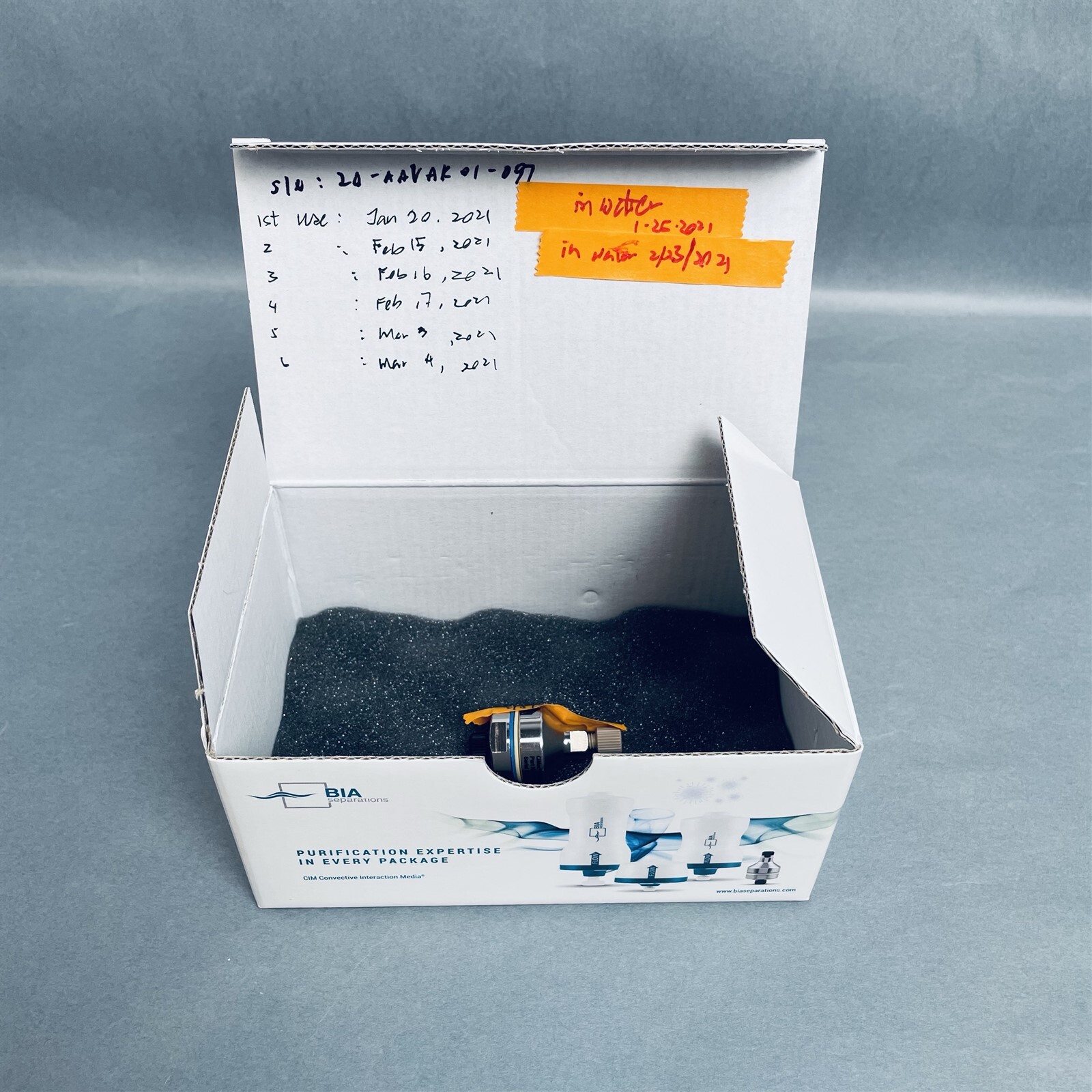 BIA Separations CIMac Analytical Column AAV Full/Empty 0.1 ml 1.3 um Channels