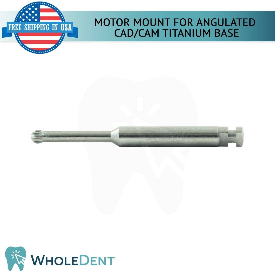 10X Motor Mount For Angulated Ti-Base Abutment Cad/Cam Hexagonal/Non-Hexagonal
