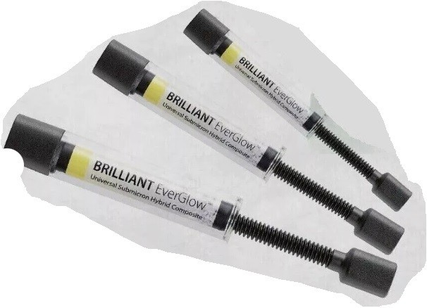 Coltene Dental BRILLIANT EVERGLOW Universal Submicron Hybrid Composite & Bonding