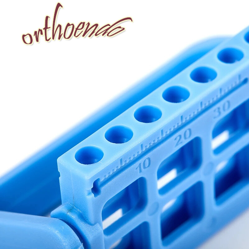 Dental 8/16 Holes Bur Endo Files Block Holder Stand Autoclave Disinfection Box