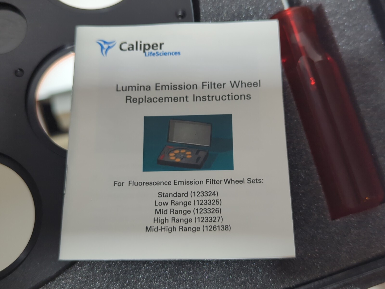 Caliper LifeSciences XFL-HR Filter Wheel, High Range 720-840nm