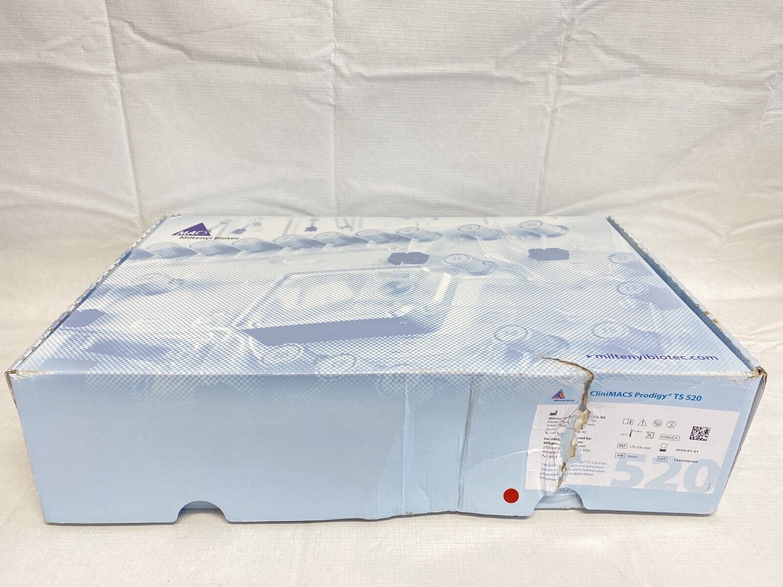 MILTENYI BIOTEC CliniMACS Prodigy TS520 Single-Use Tubing Set 170-076-600