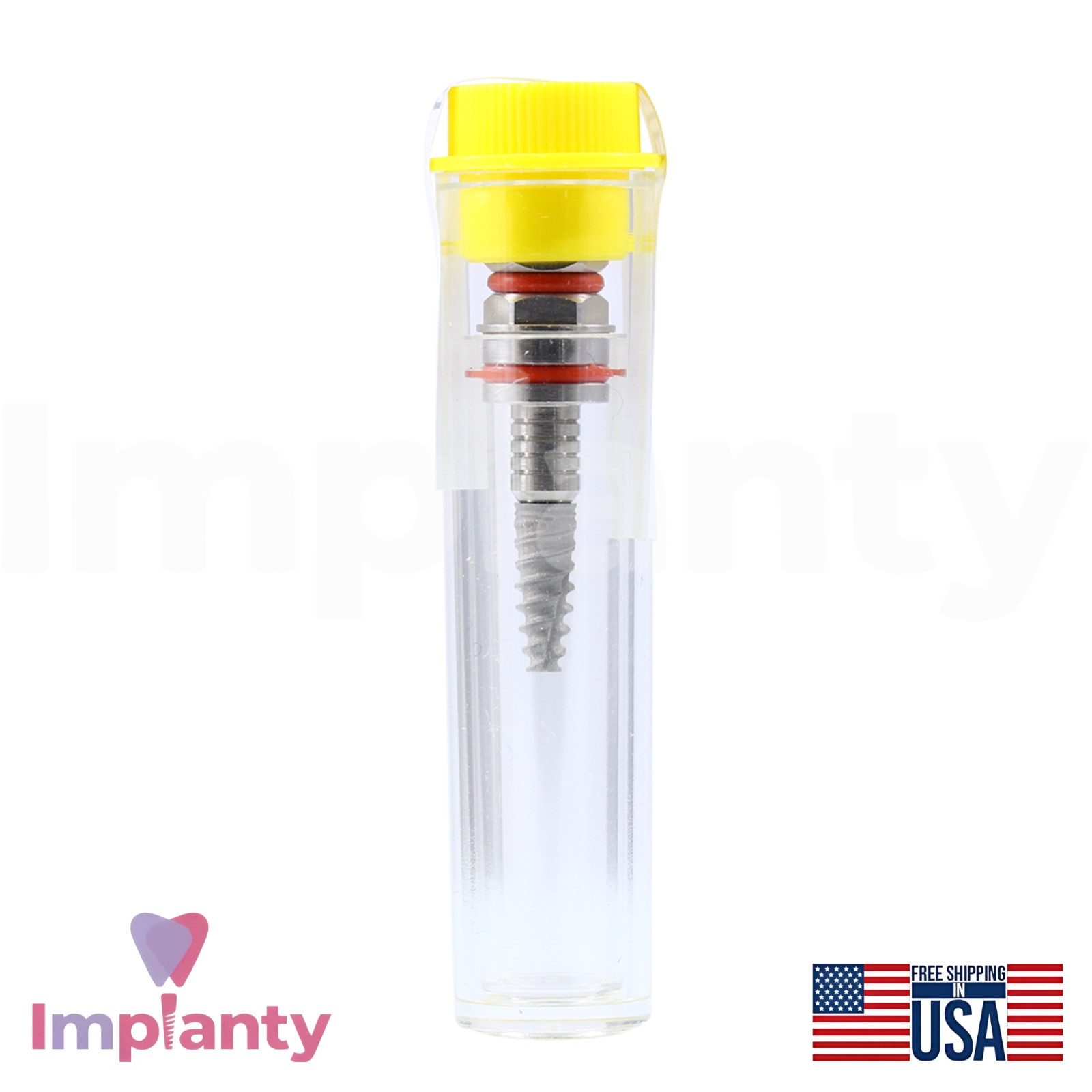 GDT CNP Conical Hex 2.25mm Dental Fixture and Straight Prosthetic NP Ø3.5mm