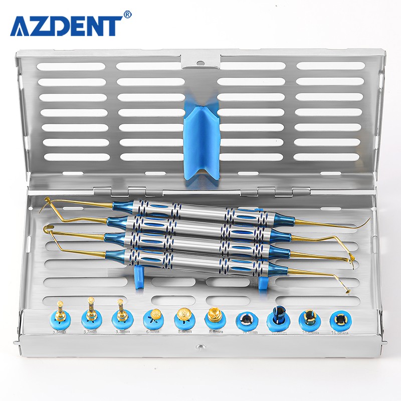 Kit de elevación de seno dental, conjunto dental de elevación de implante